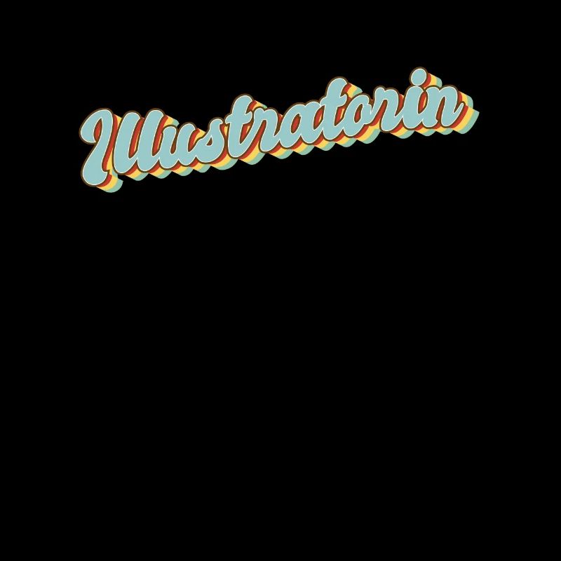 Designer Abschluss-Geschenk Illustratorin