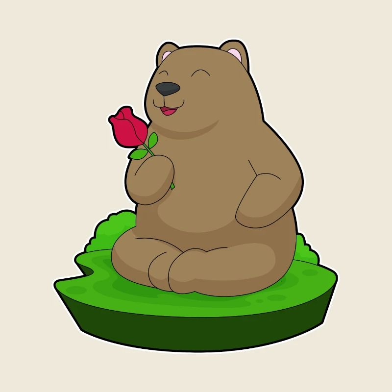 Fleurs de rose d’ours