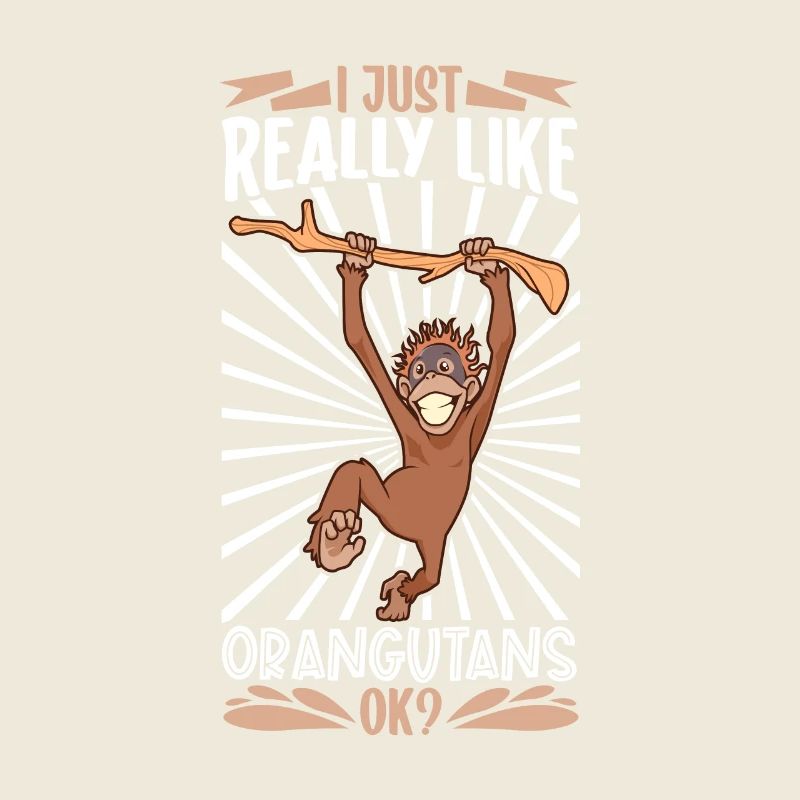 J’adore les orangs-outans - Orangs-outans