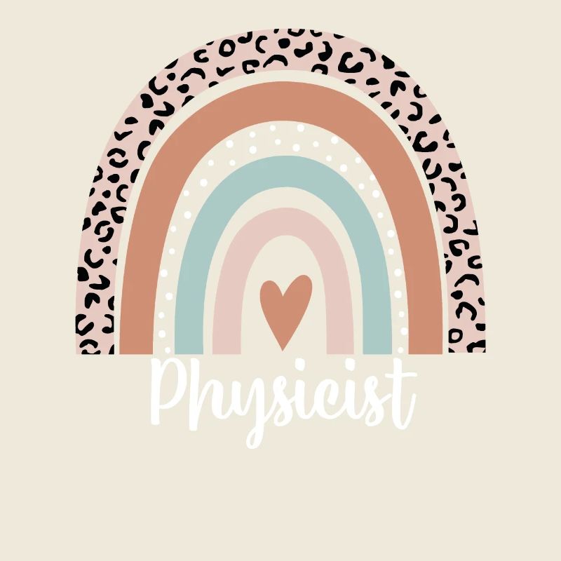 Physiker Regenbogenleopard Lustiger Physiker