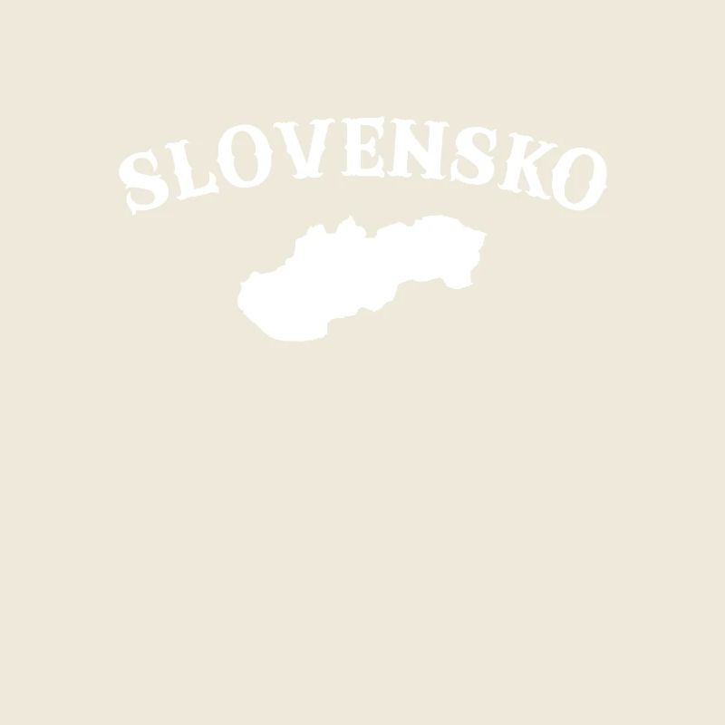 Slovensko Slovaque carte Slovaque