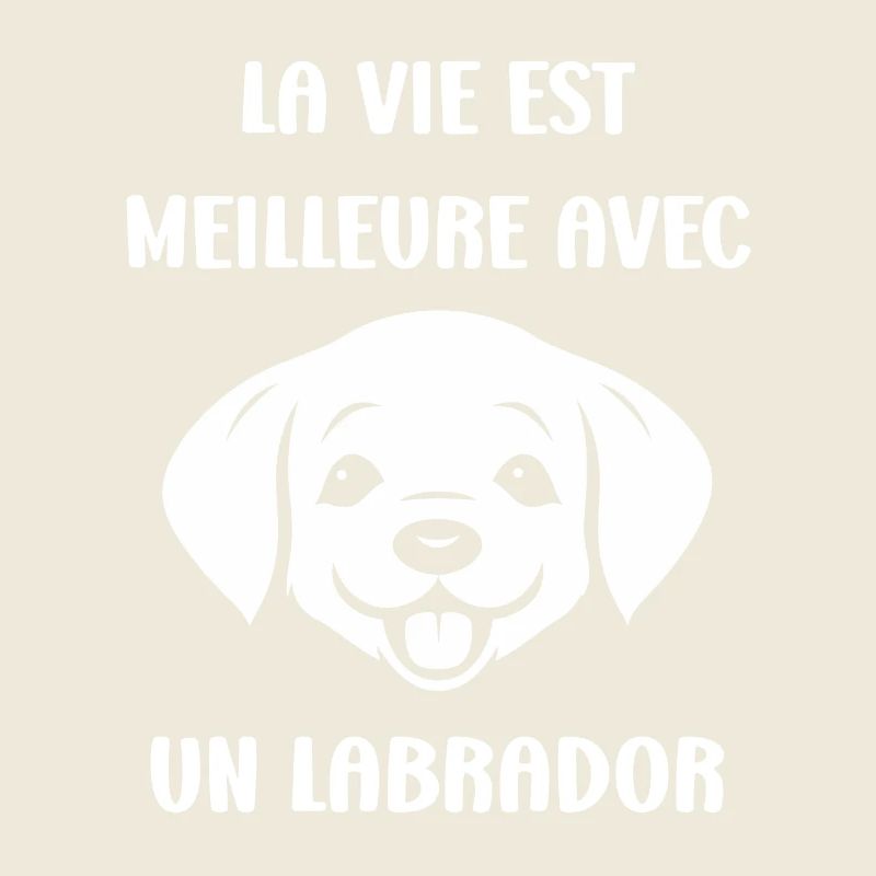 Petit chien humour labrador