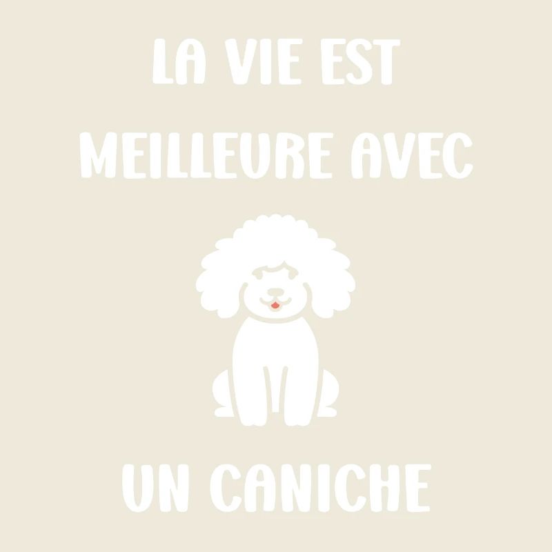 Humour chien petit caniche