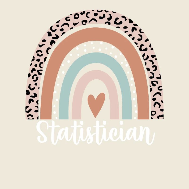 Statistiker Regenbogenleopard Lustiger Statistiker