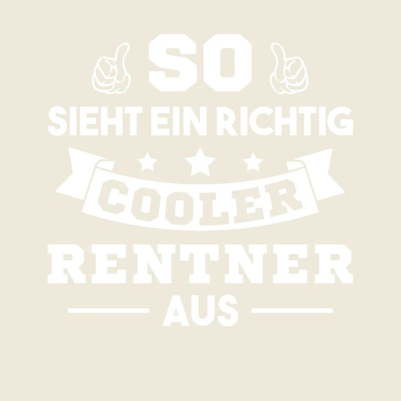 So sieht ein richtig cooler Rentner aus Pensioner