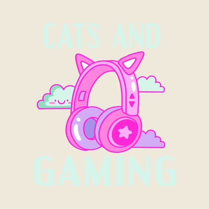 Les chats et les jeux : conception de casques à oreilles de chat