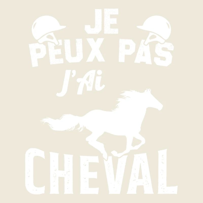 je peux pas jai cheval