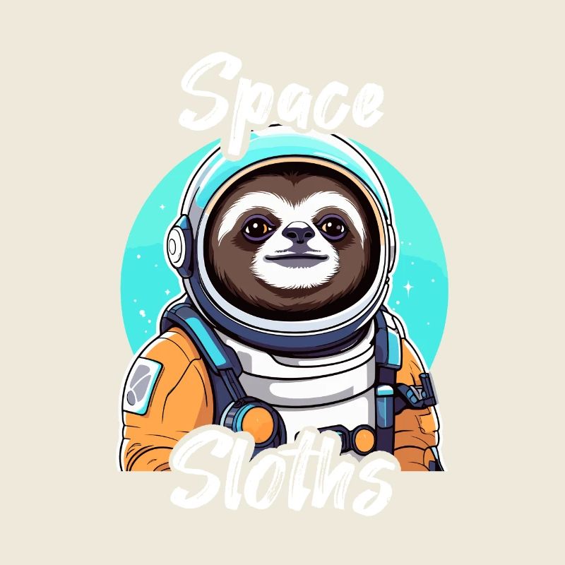 Space Sloths - Sloth Astronaut