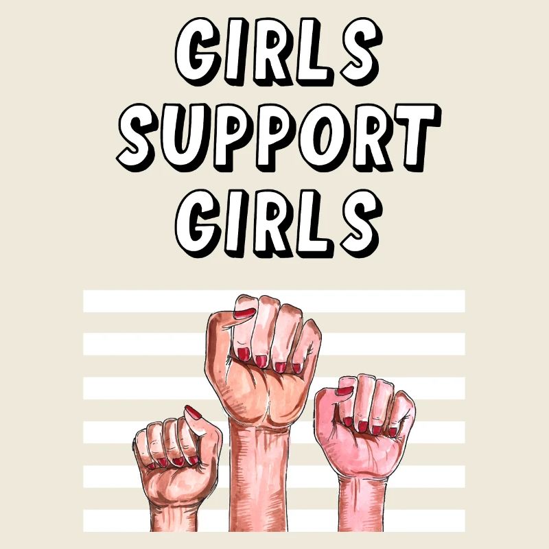 Mädchen unterstützen Mädchen