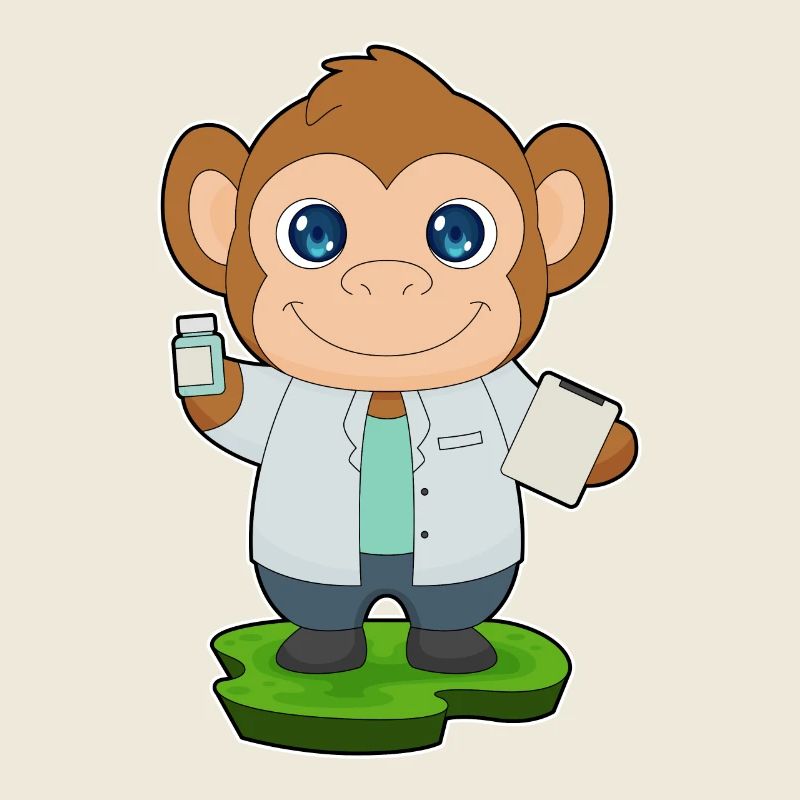 Affe Arzt Medizin