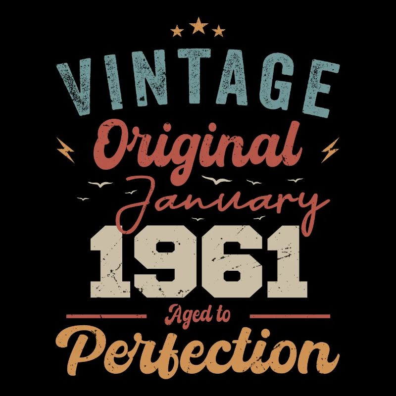 January 1961 Legend for 63 years