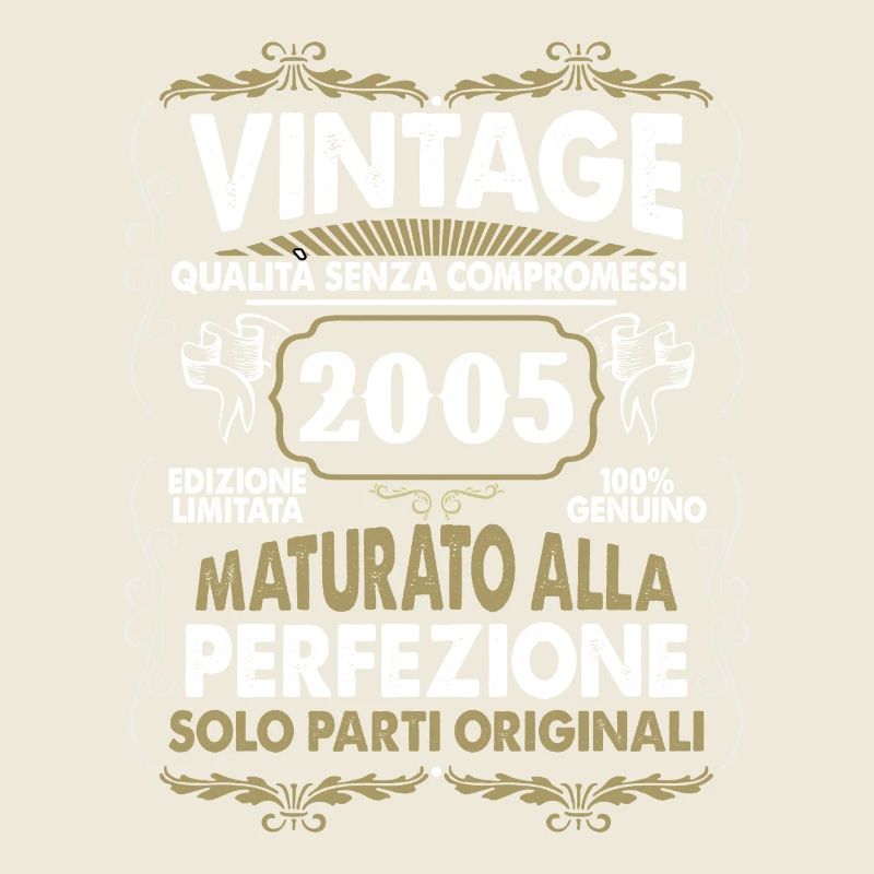 2005 Vintage Retro Geburtstagsgeschenk
