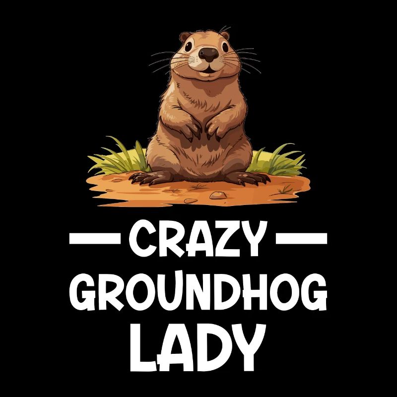 Jour de la marmotte - Crazy Groundhog Lady