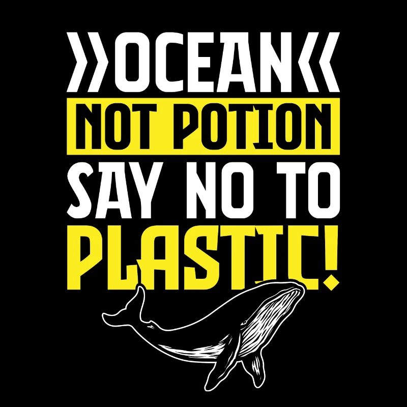 Ocean not potion say no to plastic