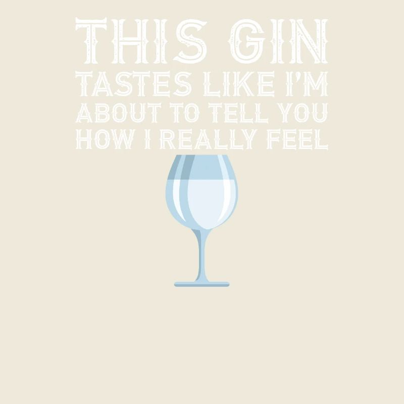Ce gin a un goût cool en buvant de l’alcool jeu de mots