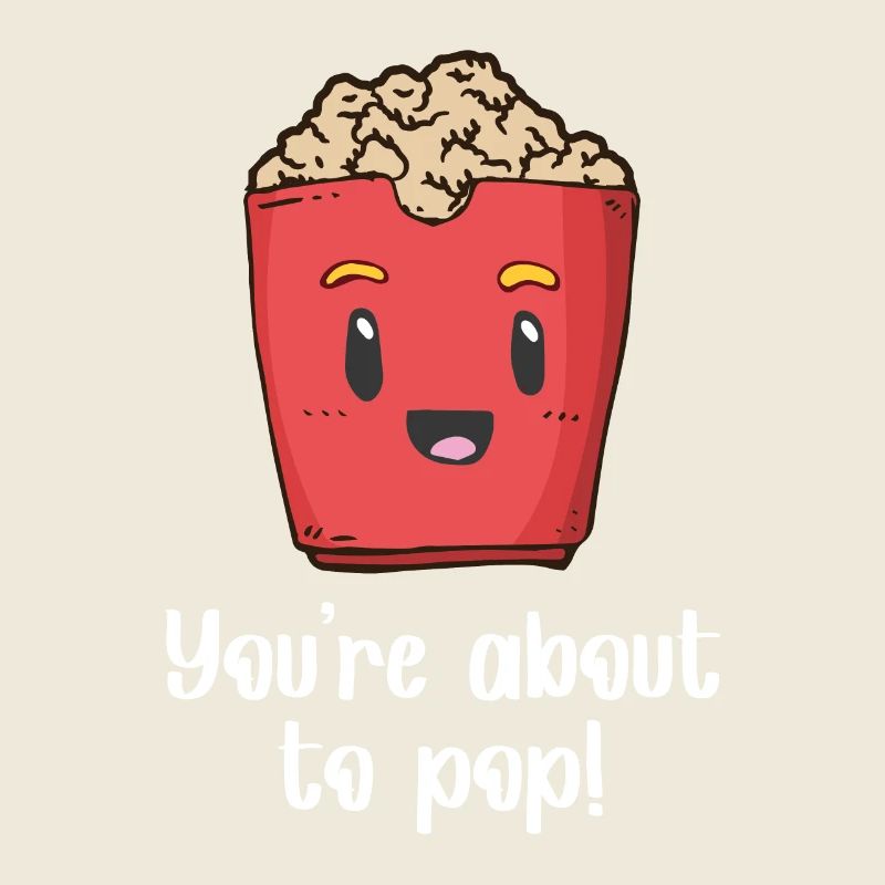 Drôle de cadeau de pop-corn que vous êtes sur le point d’éclater