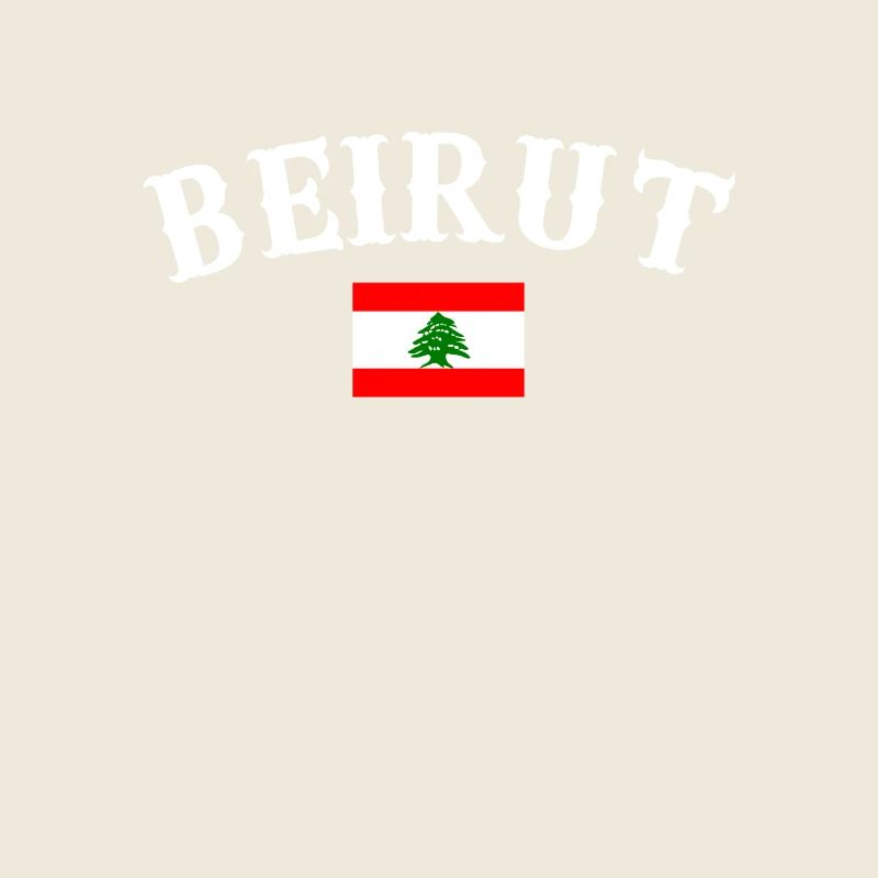 Beirut Libanon Libanesische Flagge Libanese