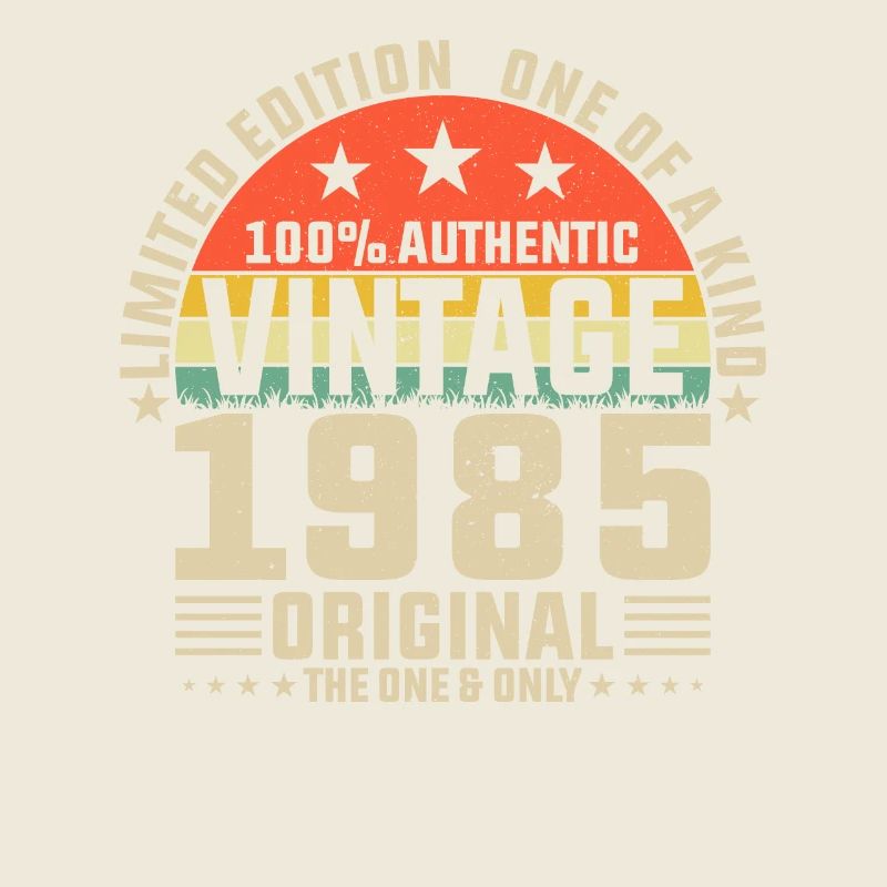 Unique 1985 Vintage rétro Design