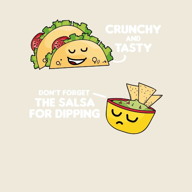 Taco Guacamole Salsa Dip Cinco De Mayo Cadeau