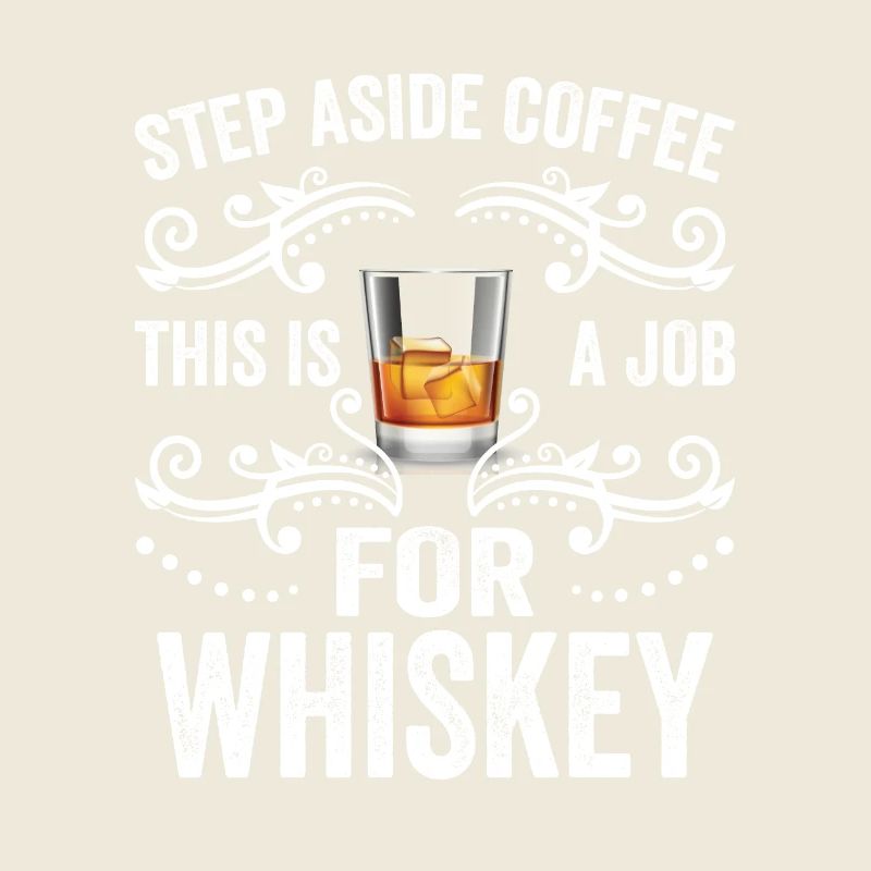 Mettez de côté le café c’est un travail pour le whisky drôle