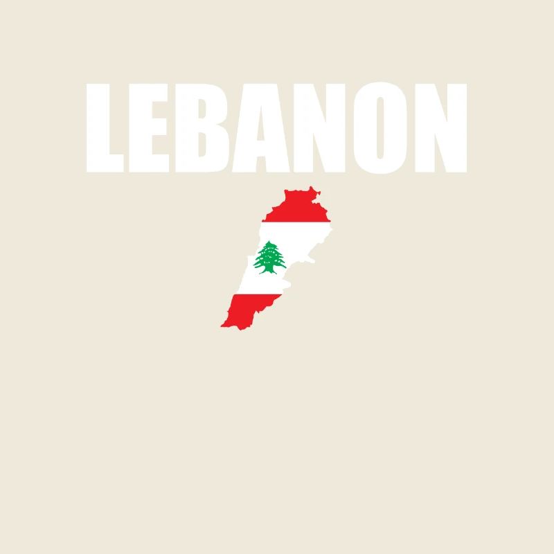 Carte du Liban Drapeau Libanais Libanais