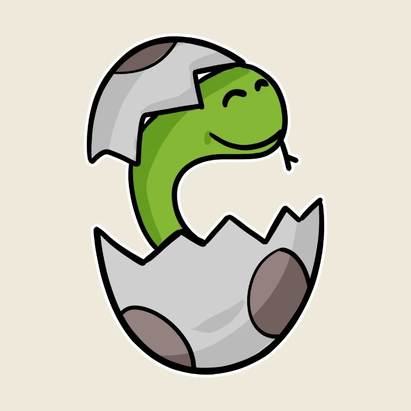 Bébé serpent enfant en bas âge Motif