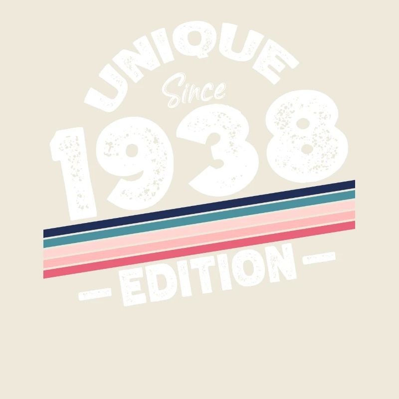 Unique seit 1938 Edition Geburtstag Vintage 1938