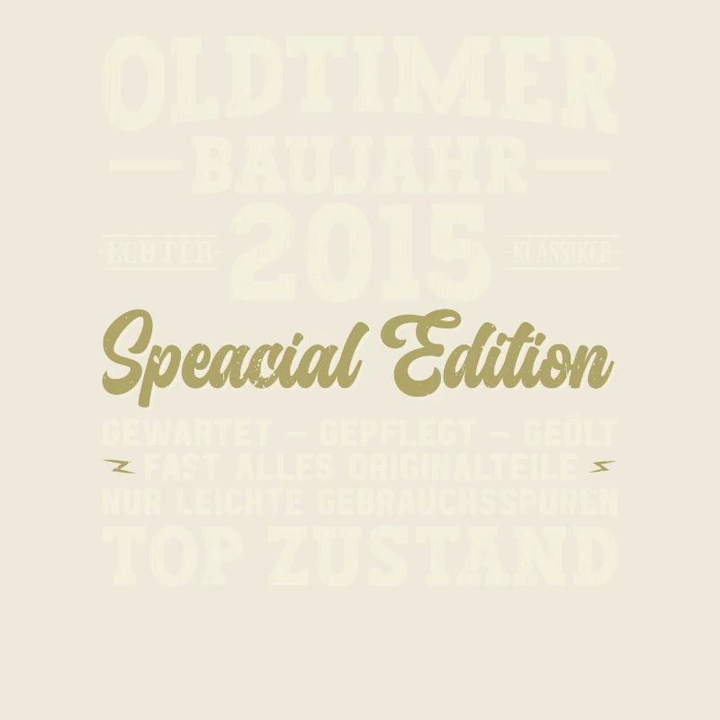 2015 Vintage Retro Geburtstagsgeschenk