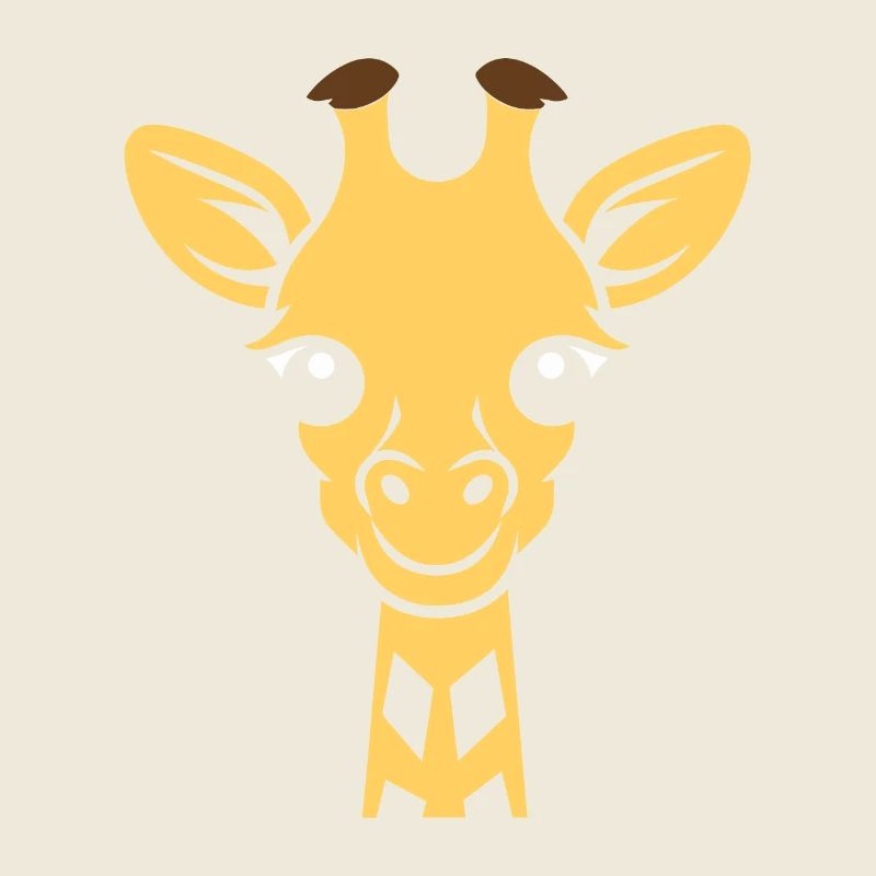 Kopf der Giraffe