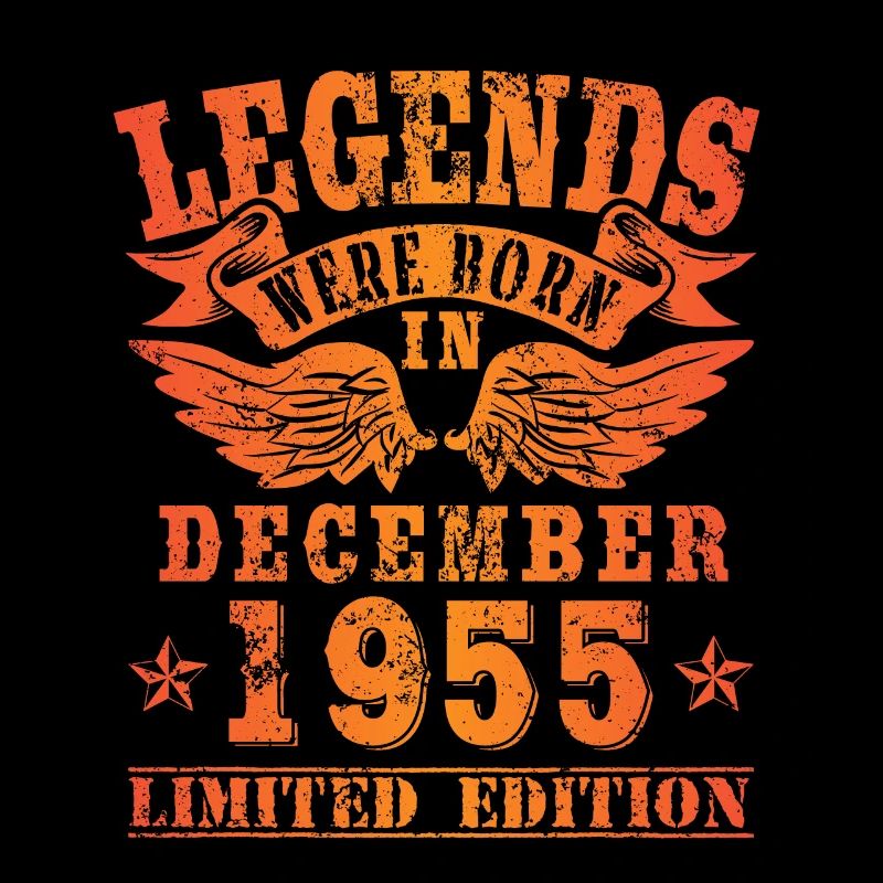 Legends were born in Dezember 1955 Geburtstag