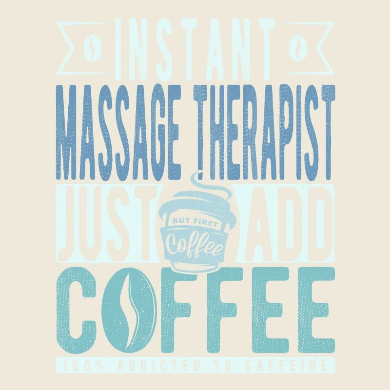 Instant-Massagetherapeut fügen Sie einfach Kaffee hinzu