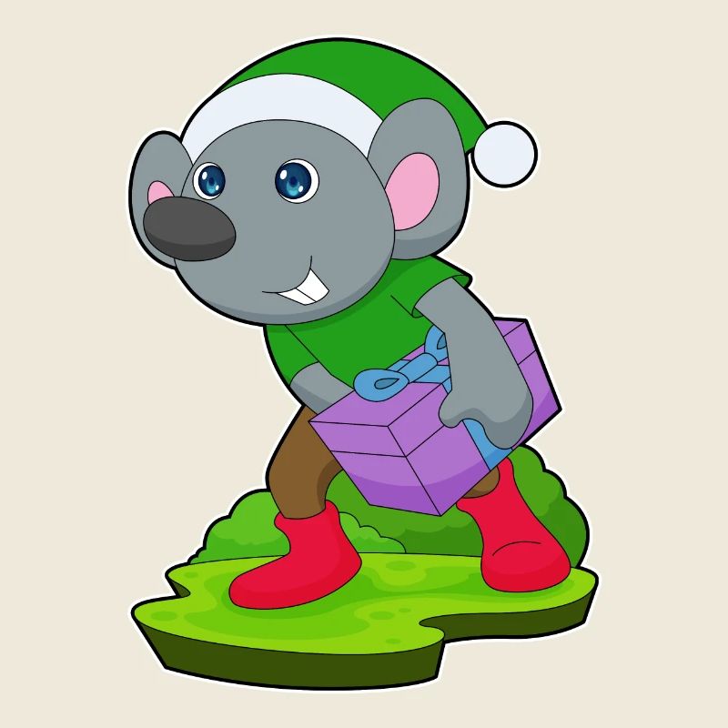 Mouse Christmas Package