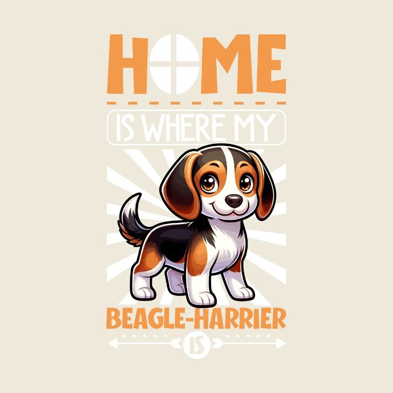 Zuhause - Beagle-Harrier