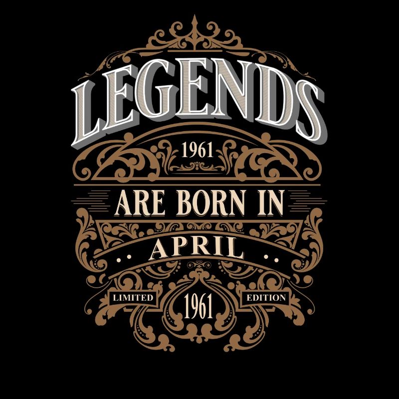 1961 Avril Naissance Anniversaire Année de naissance