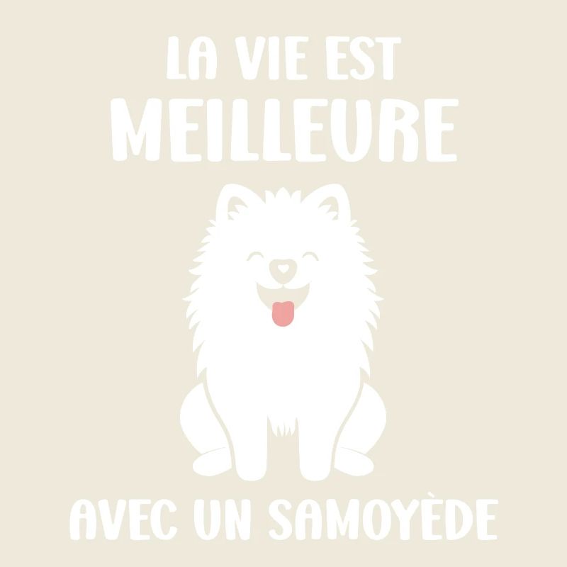 Humour Chien Samoyède