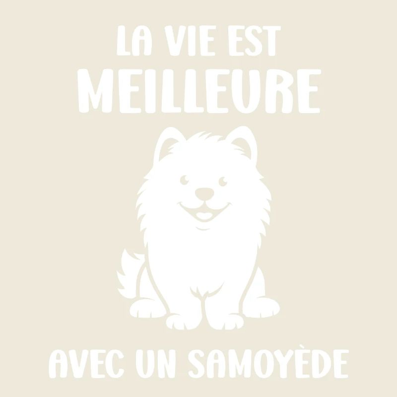 Humour Chien Samoyède