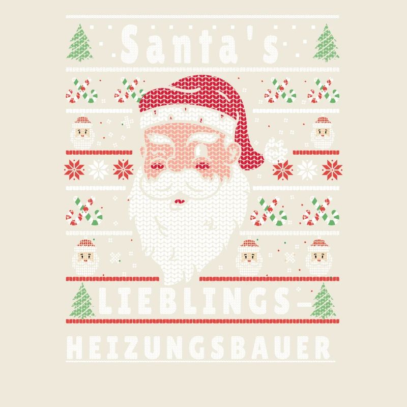 Ugly Christmas SANTA'S FAVORITE HEATING ENGINEER
