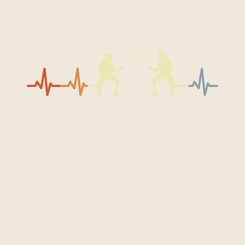 Palpitations de coeur d’escrime vintage