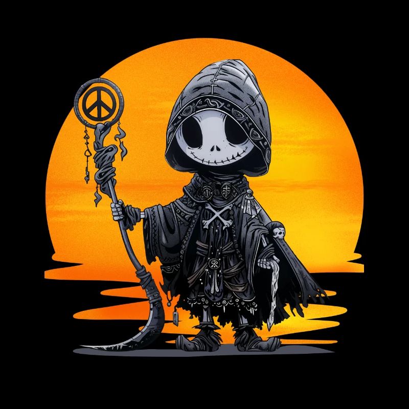 The Peacemaker. Grim Reaper, Death, Peace, Humor,