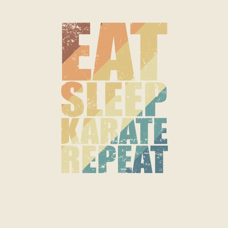 Eat Sleep Karate Repeat