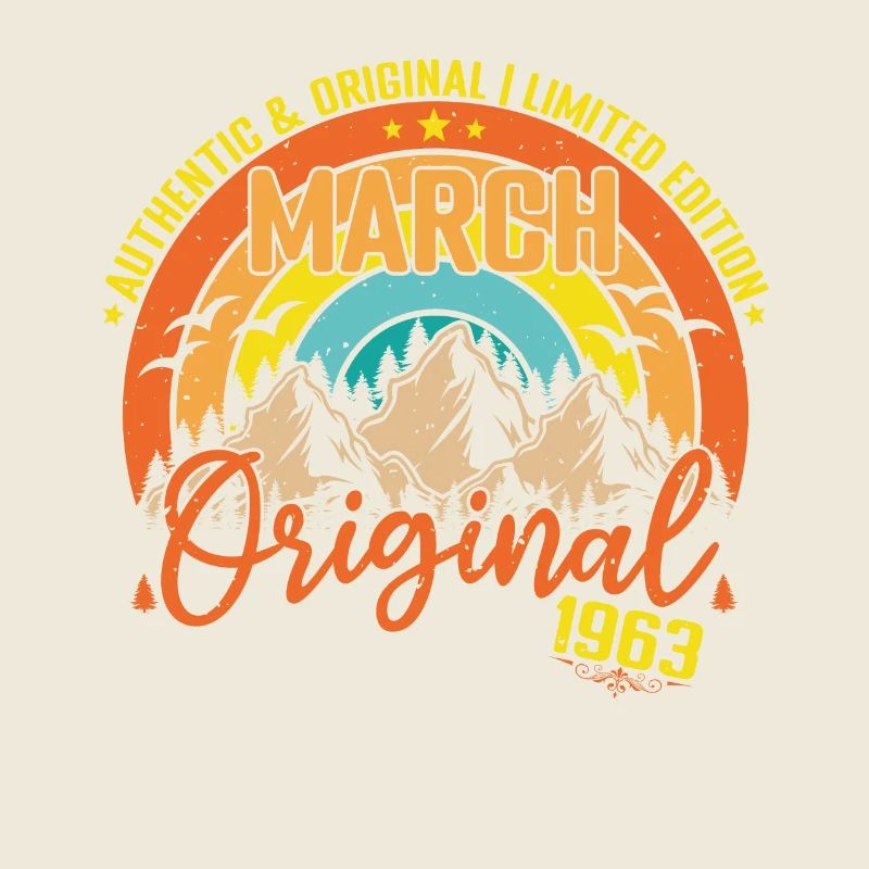 Mars 1963 Mars anniversaire 1963 Mars Originale