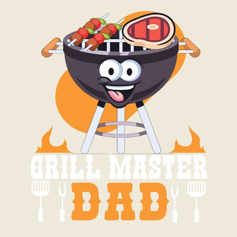 Grillmaster Dad BBQ Grill Grilling Barbecue Smoker