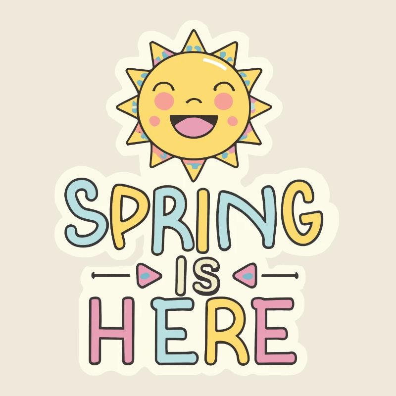 Spring Spring is here sun flowers