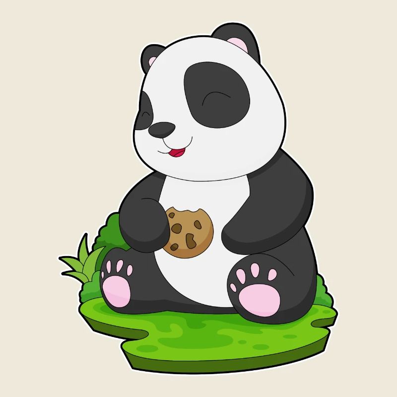 Panda Cookie
