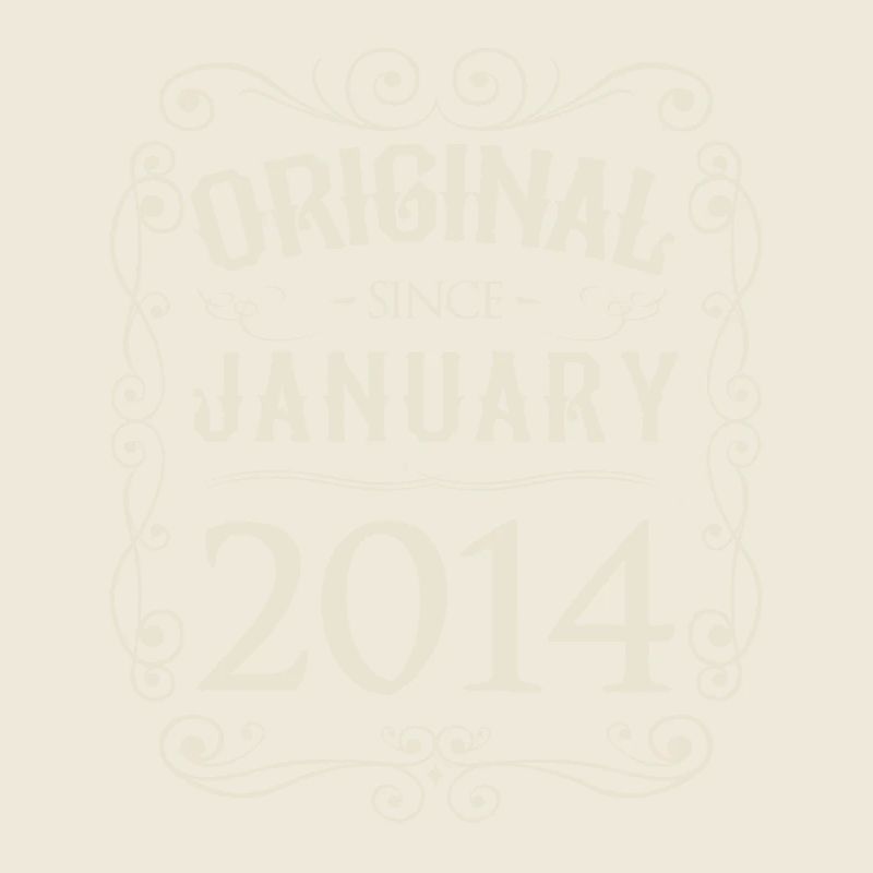 Vintage - Original since January 2014 Birthday