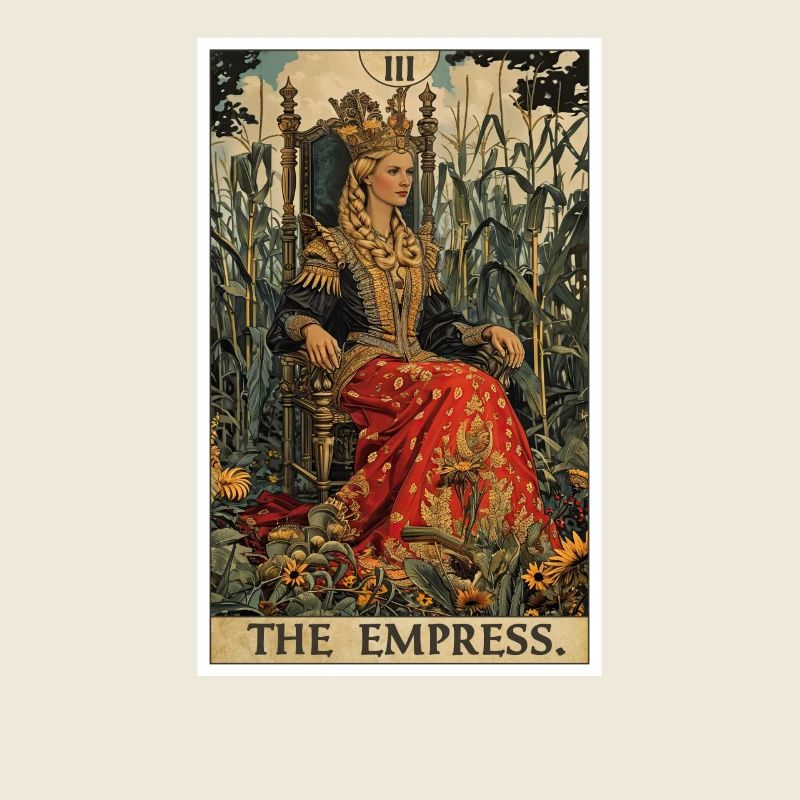 Carte de Tarot L’Impératrice Le Souverain