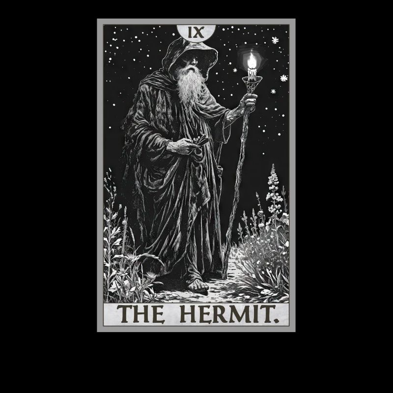Tarotkarten Tarotkarte The Hermit Der Eremit