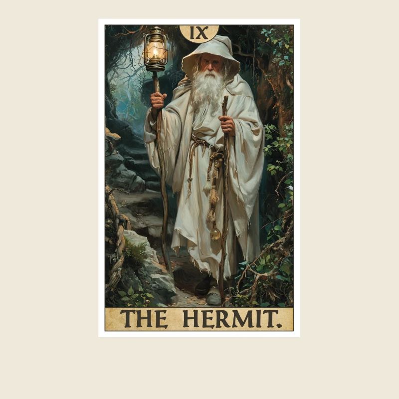 Tarotkarten Tarotkarte The Hermit Der Eremit
