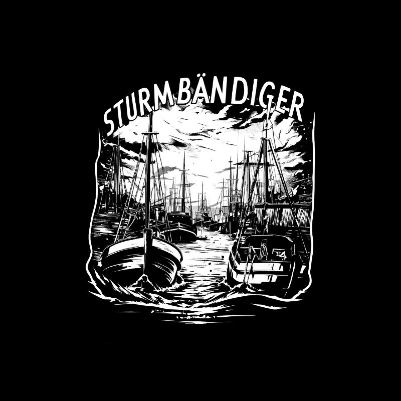 Sturmbändiger Segelboot Hafen Abenteuer