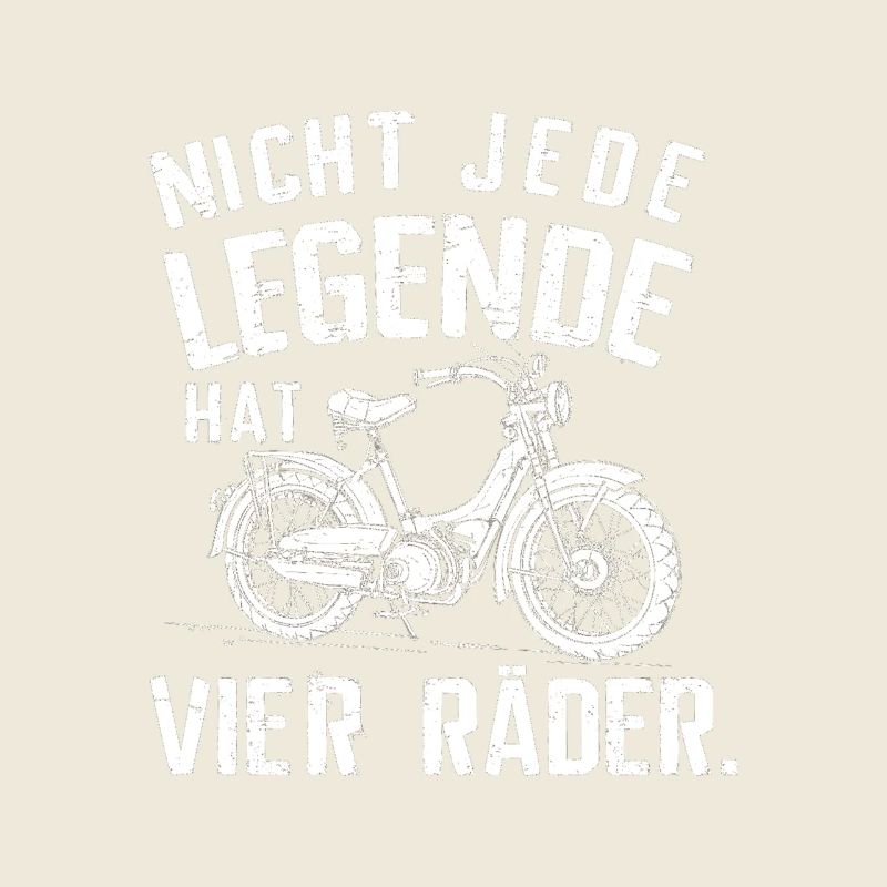 Not every legend has a four-wheeled moped